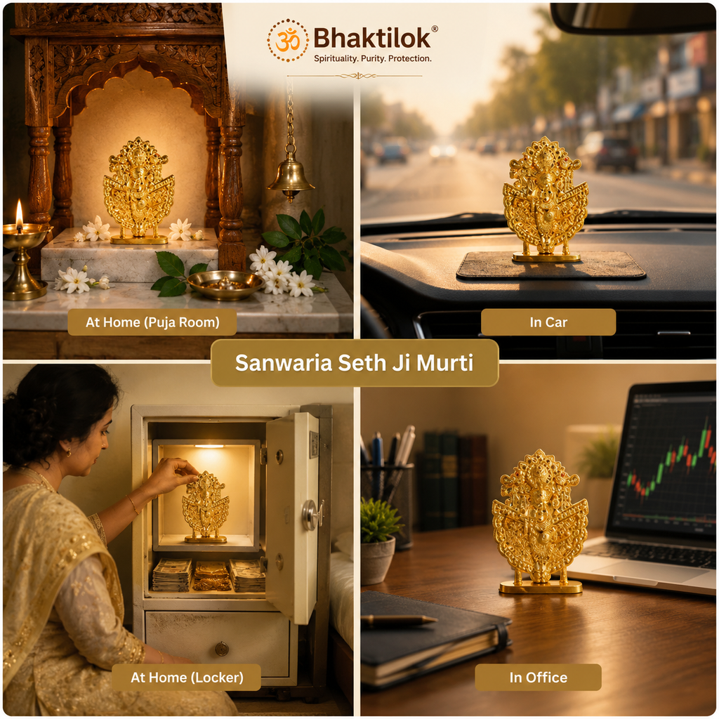Sanwariya Seth Ji murti — styled view